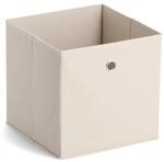 Zeller 14131 Aufbewahrungsbox, Vlies, L 28 x B 28 x H 28 cm, beige