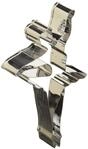 Birkmann 1010719510 Ausstechform Ballerina, 12,5 cm, Metall, Grau&hellip;