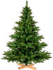 FairyTrees Weihnachtsbaum künstlich 180cm NORDMANNTANNE mit Christbaum...