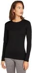 Icebreaker Damen 200 Oasis Ls Crewe Funktionsshirt (1er Pack)