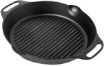 Petromax Grill-Feuerpfanne - Gusseisen Grillpfanne f&uuml;r Induktion, 30 cm