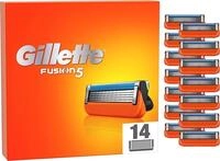 Gillette Fusion 5 Rasierklingen, 14 Ersatzklingen f&uuml;r Nassrasierer Herren mit...