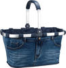 reisenthel carrybag Jeans - Stabiler Einkaufskorb mit viel Stauraum und praktischer