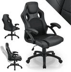 Juskys&reg; Racing Schreibtischstuhl Montreal ergonomisch h&ouml;henverstellbar &...