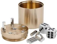 BestSaller 3002 'SUPER SIX' Aluminium 'Sonder Edition', 36 Spielst&auml;bchen & 2