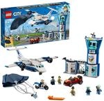 LEGO 60210 City Polizei Fliegerst&uuml;tzpunkt, Flugzeug mit Fallschirmj&auml;ger Plus