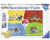 Ravensburger Kinderpuzzle 10035 - Pokémon Typen - 150 Teile XXL Pokémon Puzzle für