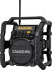Sangean U-5DBT Baustellen Radio mit Bluetooth | Stoßfestes Radio mit DAB+,...