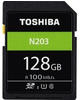 Toshiba THN-N203N1280E4 128GB N203 Klasse 10 SD-Karte, 208051
