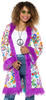 60s Groovy Hippie Coat, Multi-Coloured