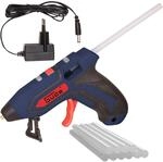 G&uuml;de 58499 Akku Heissklebepistole 7140-3.7 (3,7 V Li-Ion Akku, 10 Klebestifte 140