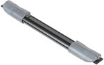 Unger AC200 ErgoTec Ninja Alu-Schiene mit Soft-Gummi, Schwarz, 20cm Gr&ouml;&szlig;e