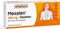 PZN-AT 3909774, Ratiopharm Arzneimittel 3909774, Ratiopharm Arzneimittel Mexalen