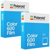 2 x 1A PHOTO PORST Polaroid Color 600 Sofortbildfilm