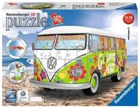 Ravensburger 3D Puzzle 12532 - Volkswagen T1 - Hippie Style - 162 Teile