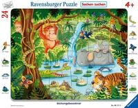 Ravensburger Puzzle Dschungelbewohner - 24 Teile Puzzle ab 4 Jahre