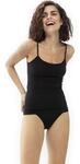 Mey Tagw&auml;sche Serie Superfine Organic Damen Spaghetti Tops Schwarz XS(36)