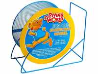 Living World Deluxe Laufrad für Hamster, Hamsterlaufrad, blau, 23cm