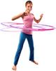 Simba 107402271 - Hula Hoop Reifen zum Zusammenstecken, 8 Teile, rosa und pink, 80cm