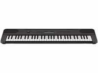 Yamaha Digital Keyboard PSR-E360DW, dunkle Walnuss – Digitales Einsteiger-Keyboard