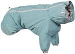 Hurtta Rainblocker Hundemantel Regenmantel mit beinen f&uuml;r Hunde Stream Hellblau, 60