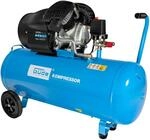 G&uuml;de Kompressor 412/8/100 (&ouml;lgeschmiert, max. 8 bar, 2200 W, Kessel 100 l, eff.