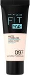 MAYBELLINE MakeUp Fit Me Foundation Matte, 097 natural porcelain, 30 ml