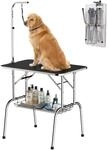 PawHut Trimmtisch f&uuml;r Hunde Hundepflegetisch klappbar, Haustierpflegetisch mit
