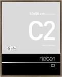 nielsen Aluminium Bilderrahmen C2, 40 x 50 cm, Braun