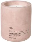 blomus -FRAGA- Duftkerze L aus Sojawachs, Rose Dust, hochwertiger Raumduft,