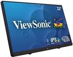 Viewsonic TD2230 54,6 cm (22 Zoll) Touch Monitor (Full-HD, IPS-Panel, HDMI, DP,...