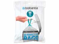 Brabantia 116827 Spenderpackung PerfectFit Müllbeutel Code W, 5 L, 60 Stück...