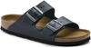 BIRKENSTOCK Arizona blau geolied leer zacht voetbed regular sandalen uni Größe 37