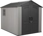 Lifetime Kunststoff Ger&auml;tehaus Luna | 280x213x228 cm | Mit Bodenplatte &...