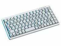 CHERRY Compact-Keyboard G84-4100, Französisches Layout, AZERTY Tastatur,