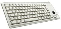 CHERRY G84-4400, Kompakte Tastatur mit Trackball, Franz&ouml;sisches Layout (AZERTY),