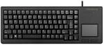 CHERRY G84-5500 XS, Kompakte Tastatur mit Touchpad, EU-Layout (QWERTY), Kabelgebunden