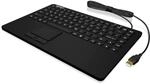 Keysonic KSK-5230 IN (US) Silikontastatur mit Touchpad wasserdicht antimikrobisch