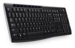 Logitech K270 Kabellos Tastatur f&uuml;r Windows - CZE-SKY QWERTY Layout