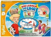 Ravensburger tiptoi&reg; Spiel 00126 - Wir Lernen die Uhr - interaktives Lernspiel ab 6