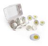 Hape Eierkarton von Hape| 3 hartgekochte Eier mit leicht ablösbarer Schale & 3