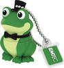 Emtec ECMMD16GM339 USB-Stick 2.0 Lizenzserie Animalitos 16 GB Crooner Frog Figur