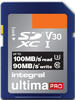 Integral 64 GB SD-Karte 4K Ultra-HD-Video High Speed SDXC V30 UHS-I U3 Class 10