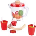 Hape Smoothie-Mixer - Bunter Smoothie-Mixer mit Bechern und Trinkhalmen,