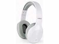 Gembird BHP-MIA-W Miami Bluetooth® Over Ear Kopfhörer Over Ear Headset Weiß