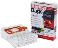 Numatic Hepa-Flo NVM-1CH Staubsaugerbeutel 5er Pack | Original Vlies-Filterbeutel