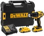 Dewalt 18 Volt Akku Schlagbohrschrauber DCD709D2T (b&uuml;rstenloser Motor,