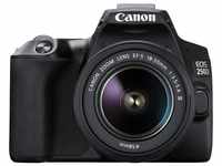 Canon EOS 250D Digitalkamera - mit Objektiv EF-S 18-55mm F4-5.6 IS STM (24, 1
