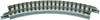 Rokuhan 7297010 Z Gleis (mit Bettung) Gebogenes Gleis 45° 95mm