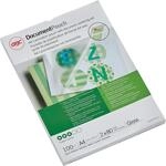 GBC Laminierfolien A4 80 mic, Robuste Laminiertaschen im 100er Pack, Gl&auml;nzend,